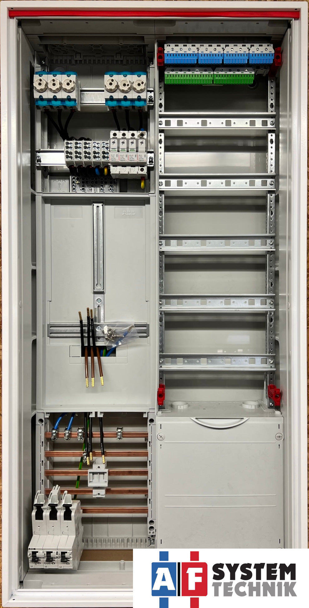 Typ 39 | ABB Zählerschrank für Photovoltaik / PV | SLS | ÜSS | 2xD0-Abgang